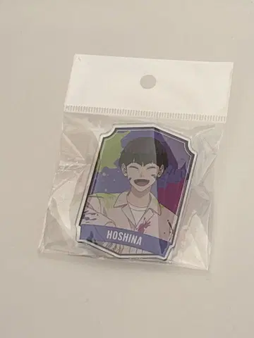 호시나 소우시로 아크릴 배지 페인트 스타일 괴수 8호 마루이