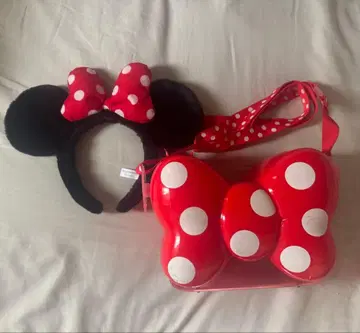 미니 마우스 머리띠와 백 세트