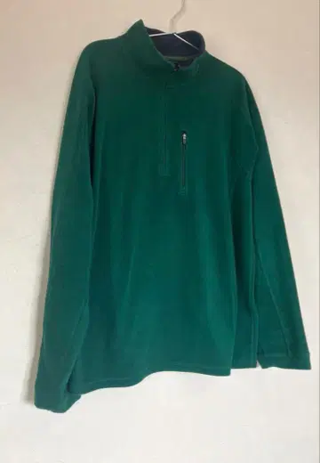 L.L.Bean 엘엘빈 하프 지퍼 풀오버 상의 L 그린