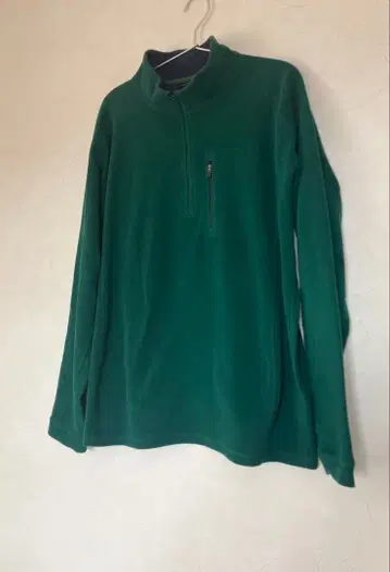 L.L.Bean 엘엘빈 하프 지퍼 풀오버 상의 L 그린