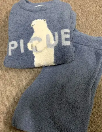 미사용 새상품 GELATO PIQUE 곰 디자인 파자마 세트