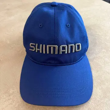 SHIMANO 파랑 캡 로고 자수