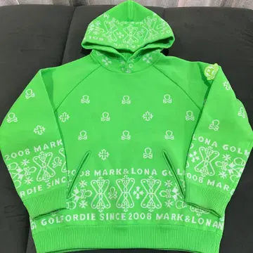 초 레어 [ MARK & LONA ] 후드 부착 트레이닝복 후드티 L