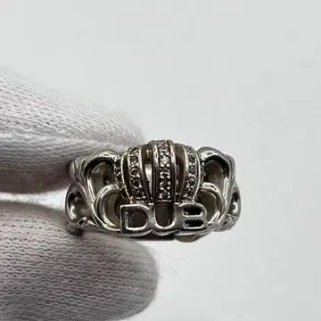 DUB 실버 반지 크라운 스타일 10호