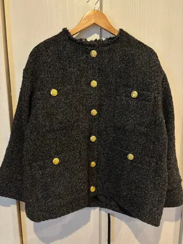 라운지 드레스 자켓 그레이