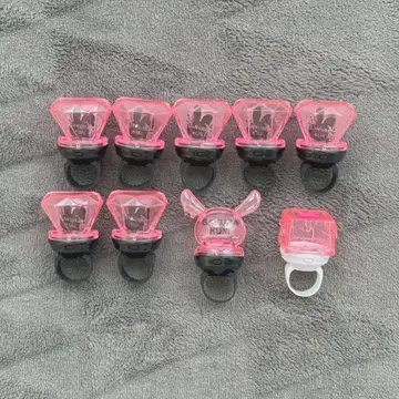 초코라비 사쿠라 군 반지 라이트 9점 세트