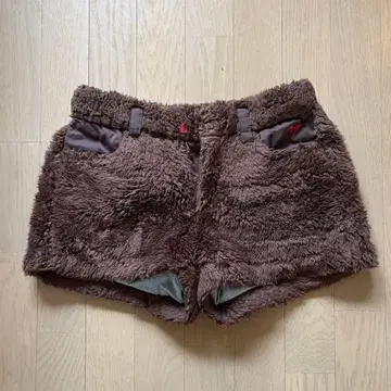 MASTER BUNNY EDITION 퍼 숏팬츠 사이즈 0