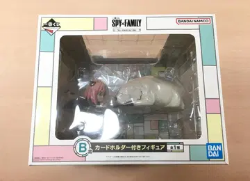새상품 제일복권 스파이 패밀리 B상 카드 홀더 부착 피규어 아냐