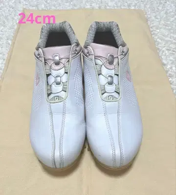 풋조이 골프화 화이트 x 핑크 99074J BOA 여성용 24