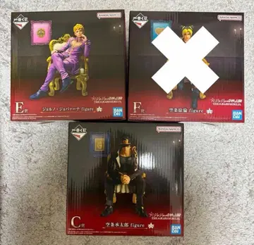 제일복권 죠죠의 기묘한 모험 죠죠 월드 피규어 2종