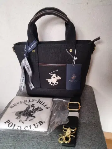 새상품 BEVERLY HILLS POLO CLUB 토트백 폴로