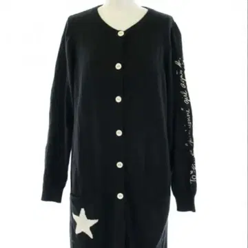 투 비 바이 에네스베 롱 가디건 얇은 소재 면 100%