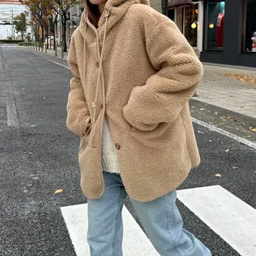 캐널진 El mar 후드 보아 자켓