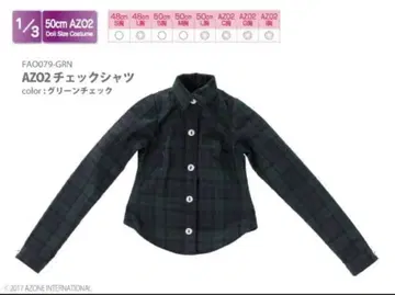 AZO2 체크 셔츠 아존 azone 인형 오비츠50 오비츠48