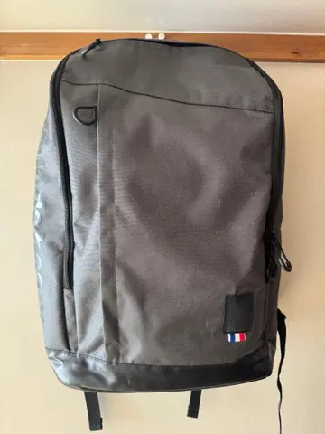 르꼬끄 스포르티브 그레이 나일론 백팩 메쉬 스트랩