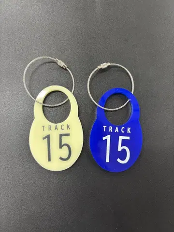 TRACK15 빅 택풍 키링 2개 세트