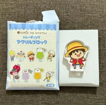 루피 아크릴 블록 원피스 SANJI no OYATSU