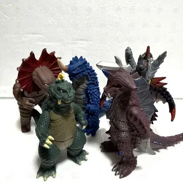 울트라 괴수 소프트 비닐 5체 세트