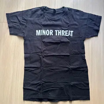 MINOR THREAT 티셔츠 M 사이즈