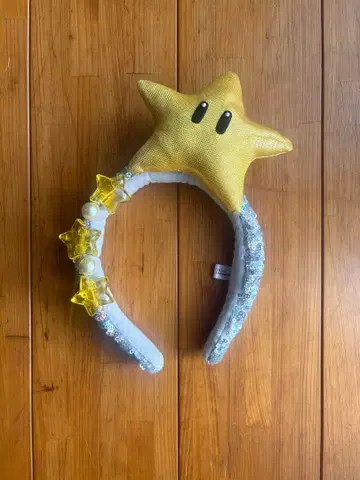 USJ 별 모양 헤드밴드 스팽글 포함