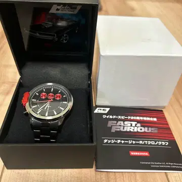 2000개 한정 SEIKO x 와일드 스피드 콜라보 워치