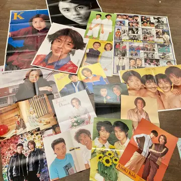 KinKi Kids 기타 1990년대 포스터 묶음 판매