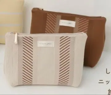 시마무라 tal.by yumi 스잔느 니트 파우치 세트