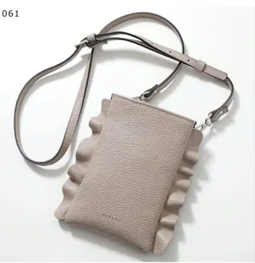 [ 새상품 ] RIPANI/리파니 가죽 스마트폰 숄더백