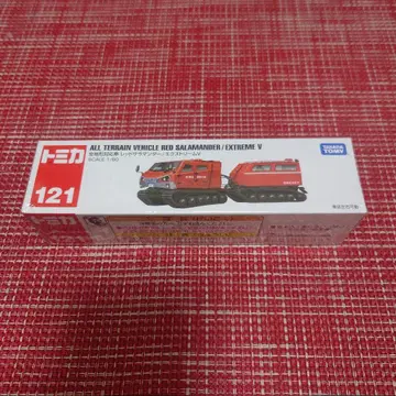 단종 레어 토미카 전지형 대응 자동차 레드 살라맨더 익스트림V