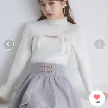 ROJITA 로지타 데콜테 트임 니트