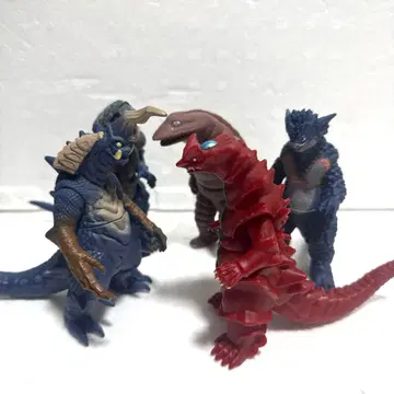 울트라 괴수 소프트 비닐 5체 세트