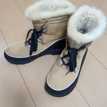 SOREL 베이지 부츠 23.5