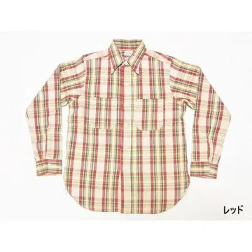 warehouse Lot 3104 새상품 플란넬 셔츠 긴팔 체크 셔츠