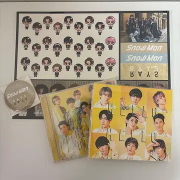 Snow Man HELLO HELLO CD/DVD 세트