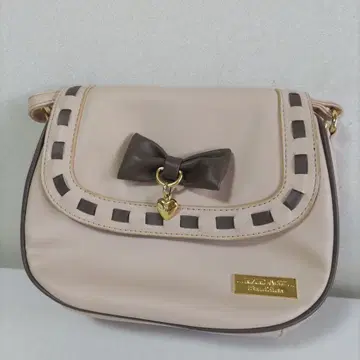 LIZ LISA 리본 포함 숄더백 베이지