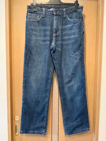 컨디션 최상! 에디바우어 안감 포함 인디고 블루 데님 팬츠 W31/L30