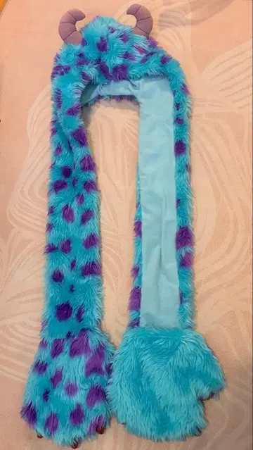 몬스터 주식회사 설리 팬캡 머플러캡