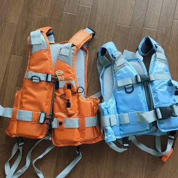 FIELD 구명 조끼 오렌지 파랑