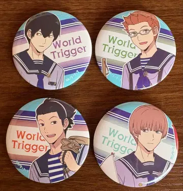 월드 트리거 캔뱃지 마린 세일러 ver.