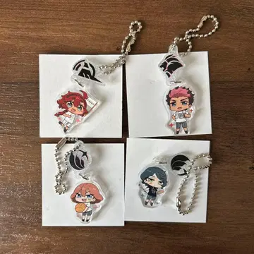 수성의 마녀 아크릴 키링 4종 세트