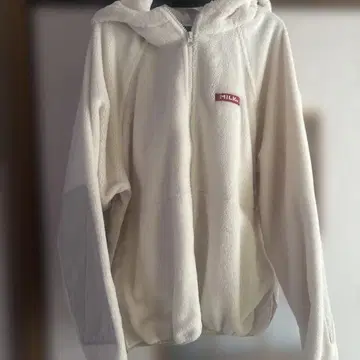 MILKFED. 퍼 아우터 아이보리