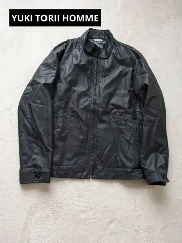 YUKI TORII HOMME 블랙 가죽 자켓 L