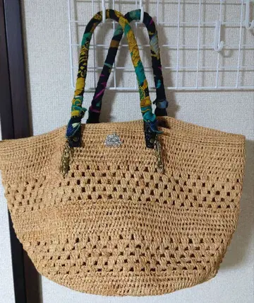 COHAKU 스트로우 소재 토트백