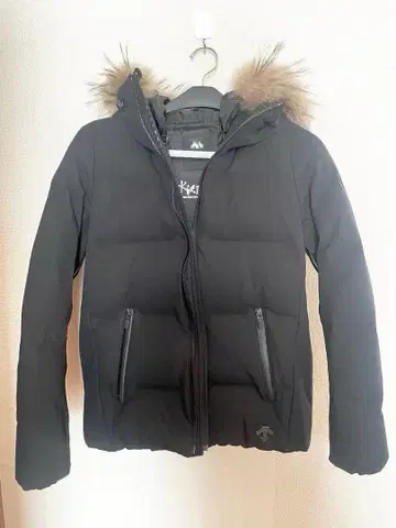 데상트 얼터레인 미즈사와 다운 M 블랙 다운 자켓