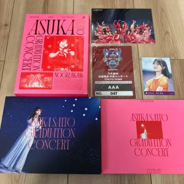 노기자카46 사이토 아스카 졸업 콘서트 DVD 5매 세트