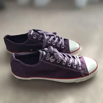컨버스 올스타 퍼플 로우컷