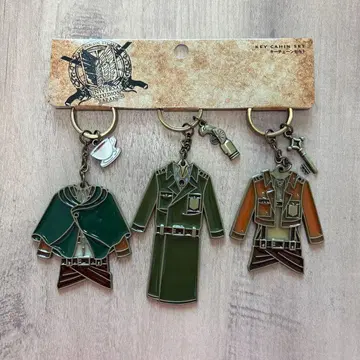 진격의 거인 조사병단 키체인 세트 USJ
