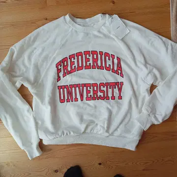 귀여운 DAILYCLIP 프레데리시아 대학 맨투맨