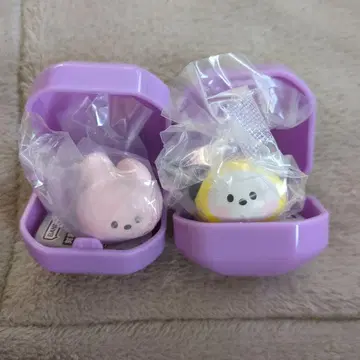 BT21 푹신푹신 반지 COOKY & CHIMMY