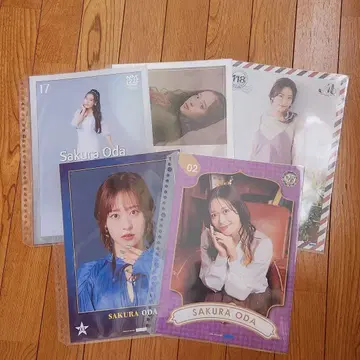 모닝구무스메. 오다 사쿠라 핀포스 세트 할로프로 컬렉션 굿즈